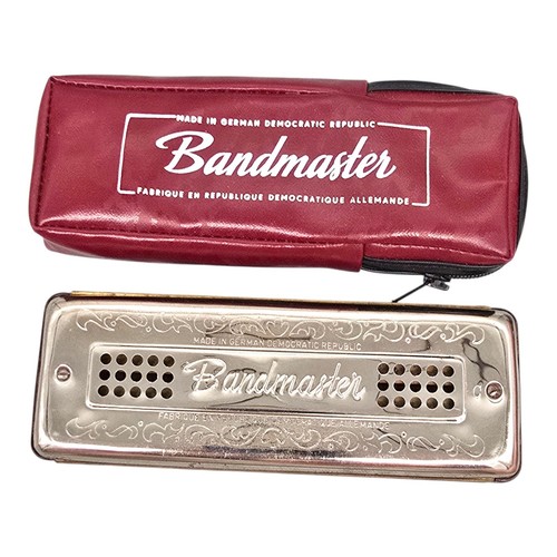 The bandmaster harmonica - harmonica, made