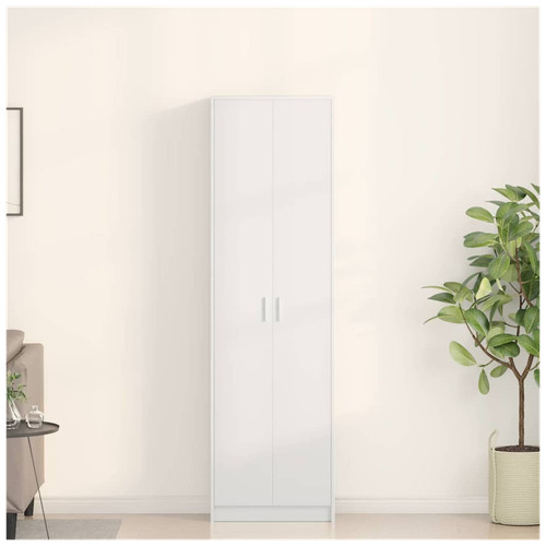 Wardrobe white engineered - white,