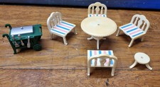 Sylvanian Families Vintage BBQ Set / Parts Only 