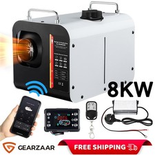Portable Air Diesel Night Heater 8KW 12V 24V W/ 240V AC Adapter Truck RV Boat