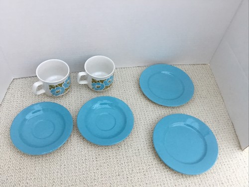 Vintage tams tea set - set, floral