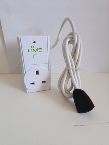 Lime energy saving - plug, with
