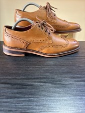 Firetrap Men's UK 7 Brown Leather Brogues Lace Up Formal Shoes C90063/125 EUR 41