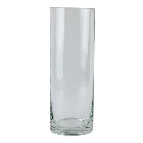 Clear cylinder glass vases - clear,