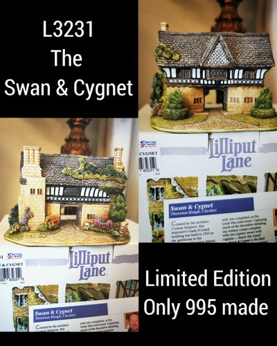 Rare lilliput lane swan - lane,
