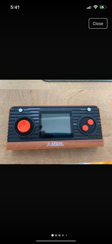 Atari 2600 black blaze console - atari,