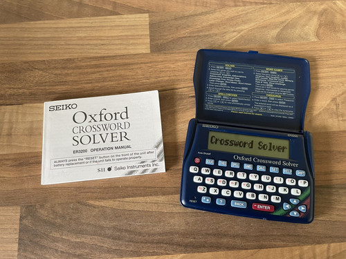 Seiko er3200 oxford crossword - er3200,