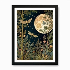 William Morris Dragonfly Night