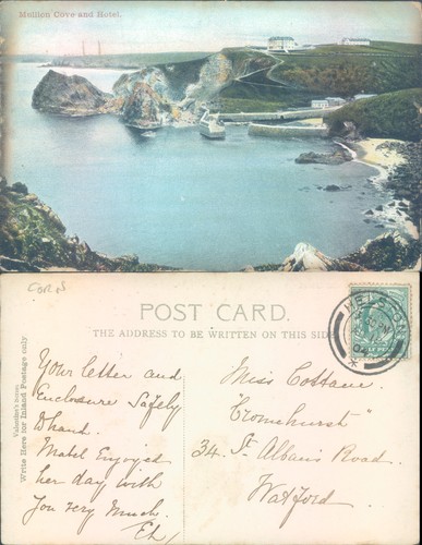 Mullion cove and - cove, hotel
