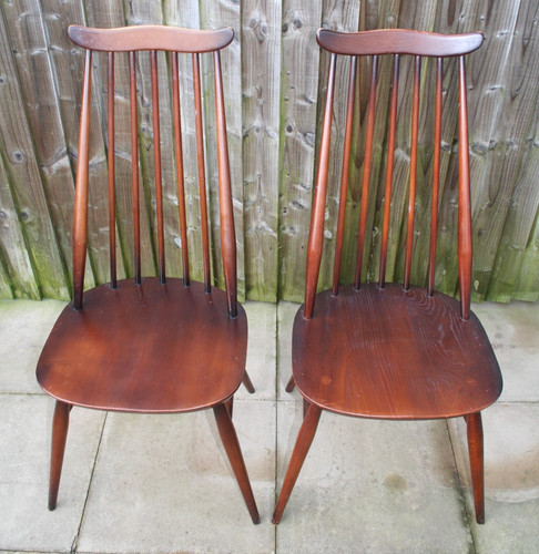 Pair vintage ercol - a,