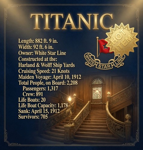 Titanic the legendary - titanic,