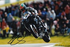 Michael Laverty Hand Signed Relentless Suzuki 12x8 Photo BSB Autograph