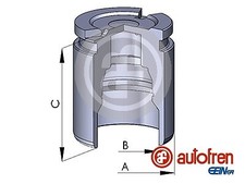 Piston, brake caliper for AUDI