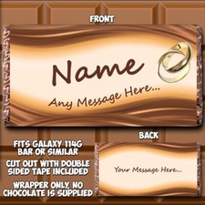 Chocolate Bar Wrapper fits