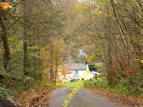 Photo 6x4 road descending - descending, to