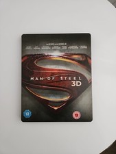 Man of Steel 3D Steelbook Blu
