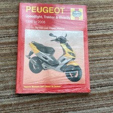 HAYNES MANUAL PEUGEOT SPEEDFIGHT,TREKKER & VIVACITY 1996-2008 50/100cc No3920