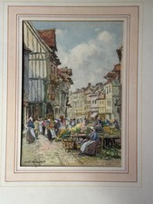 Antique Watercolour French