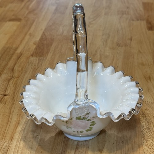 Vtg rare fenton hand - vtg,