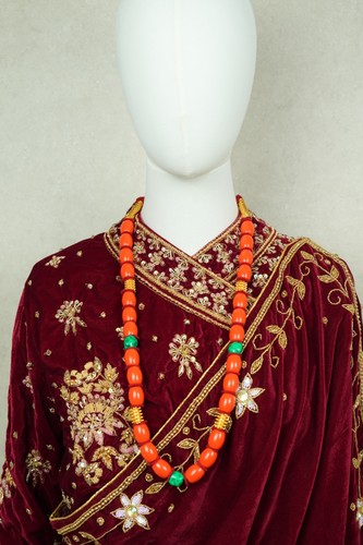 Muga piru mala - necklace, with