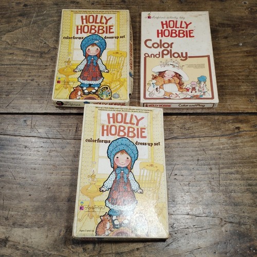 Three vintage holly - three,