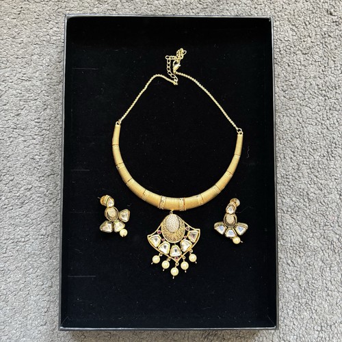 Kundan choker necklace - choker,