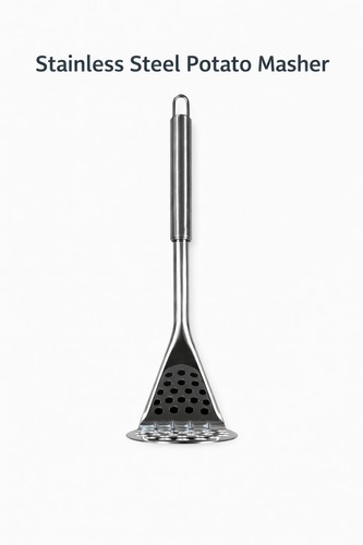 Stainless steel potato - stainless, masher