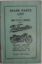 Velocette MAC  350cc 1953