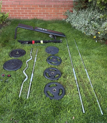 Full beginners gym set - full,