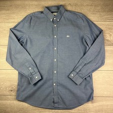 Men's Lacoste Blue Long Sleeve Shirt Size Large