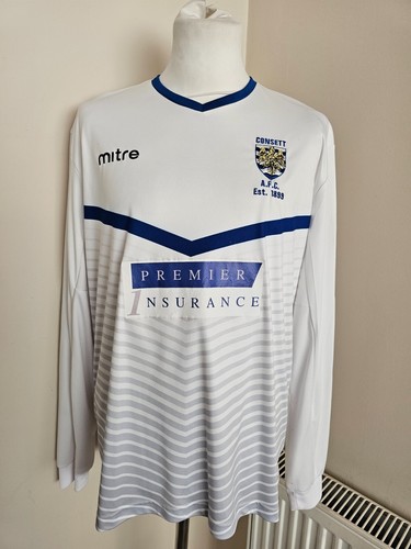 Consett afc mitre 2020 white - afc,