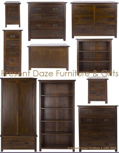 Boston dark wood chests - wood,