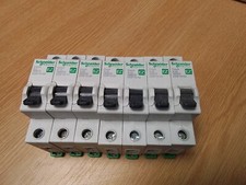 Schneider EZ9 MCB's  B6 B10 B20 B25 B32 B40 B50 C6 C10 C16 C20 C32 C40 C50