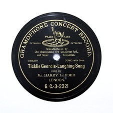 HARRY LAUDER "Ticklie Geordie
