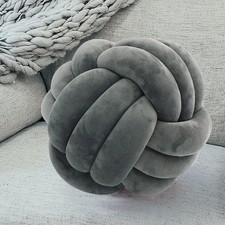 Soft Knot Ball Pillow, Short