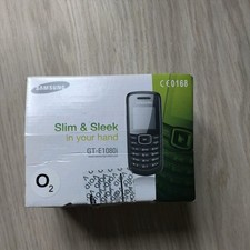 Samsung GT E1080 - Black (O2) Mobile Phone