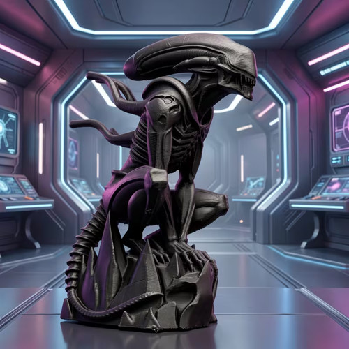 Alien figure predator - alien,