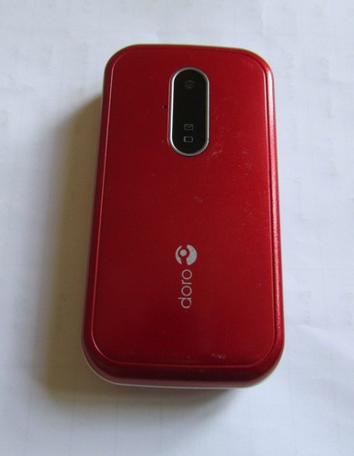 Doro 6620 red big button - red,