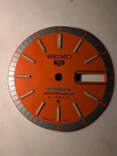 Seiko 6119 6004 UFO Orange Replacement Dial Used