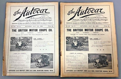 The autocar 1899 paris - the,