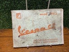 Super Rare 1963 Piaggio Vespa