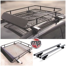 MWay Locking Aluminium Roof Rail Bars & Car Rack Tray for Chrysler Voyager 96-00