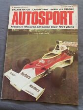 Autosport Magazine 1974 Multi listing Choose from List January December