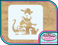 Banksy D Rat Music Mylar 190