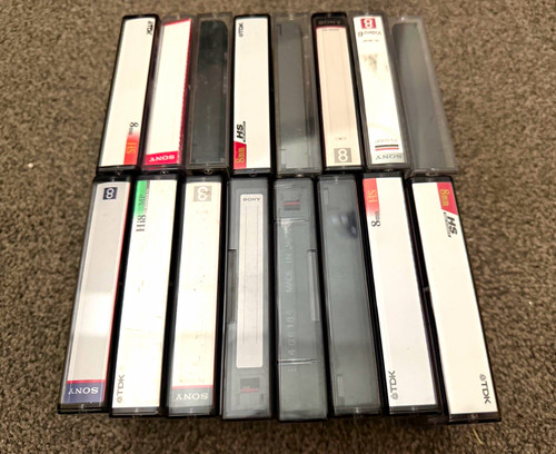 Used hi8 video8 recordable - hi8/video8,