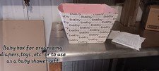 Baby Box For Organizing