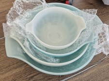 Pyrex Vintage Turquoise Amish