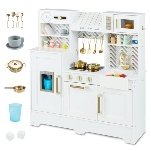 Kids wooden play kitchen - kids,