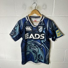 Cardiff Blues Rugby Shirt Mens
