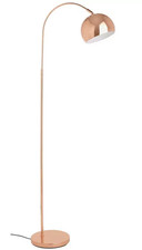 Argos Home Curva Floor Lamp - Copper - NEW open box